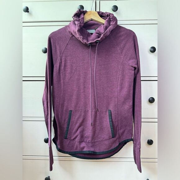 Athleta Sweaters - Athleta Women’s Sentry Terry Hoodie Women’s XS Purple Pullover Long Sleeve